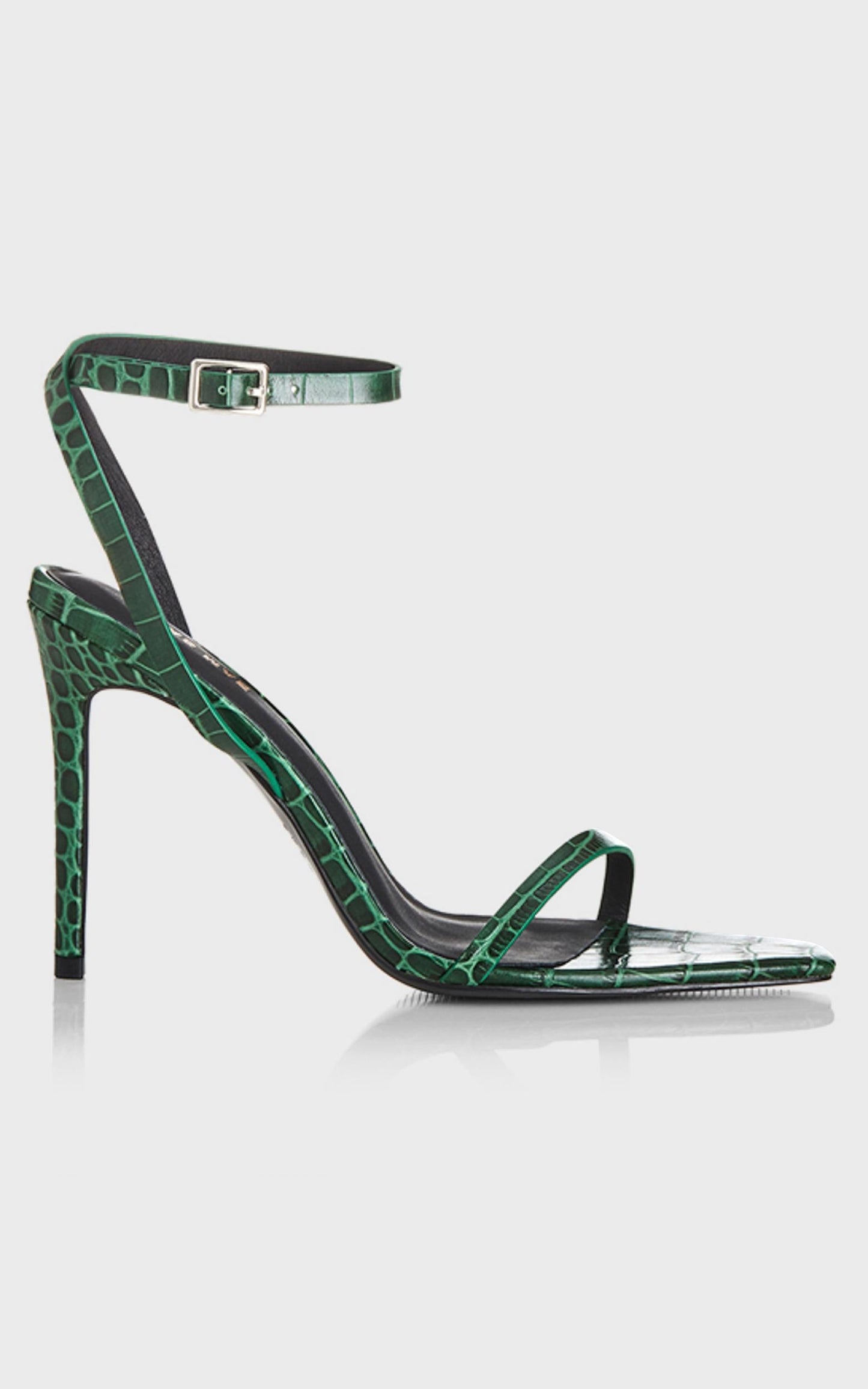 Alias Mae - Isaac Heels in Green Croc