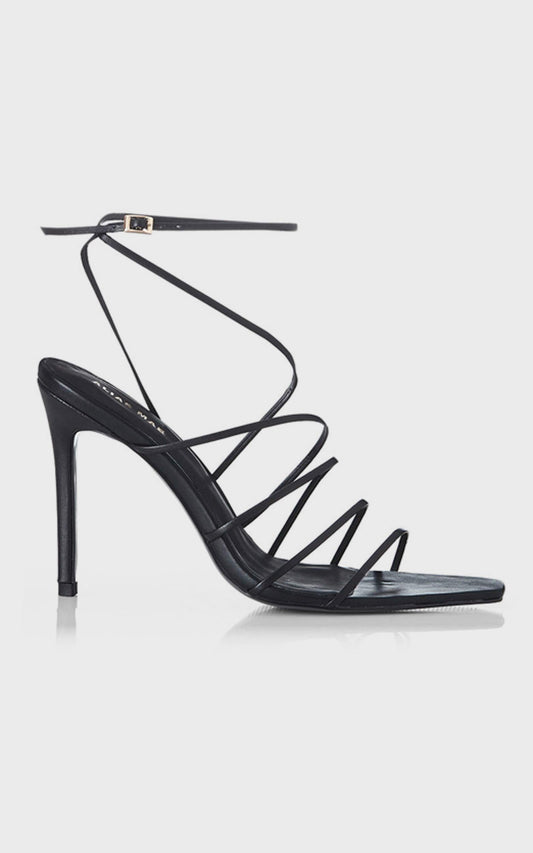 Alias Mae - Isabelle Heel in Black Kid Leather