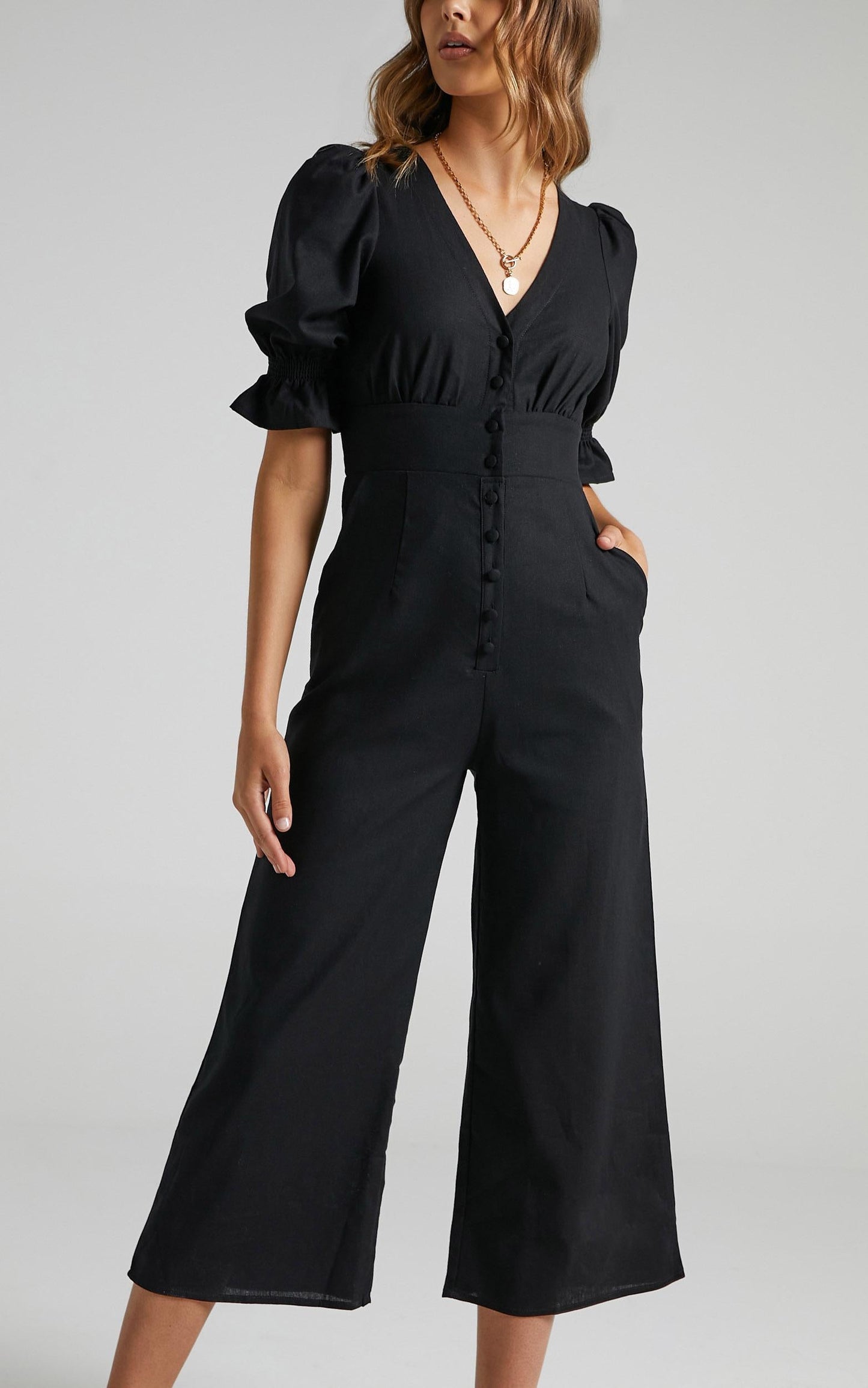 Arna Jumpsuit in Black