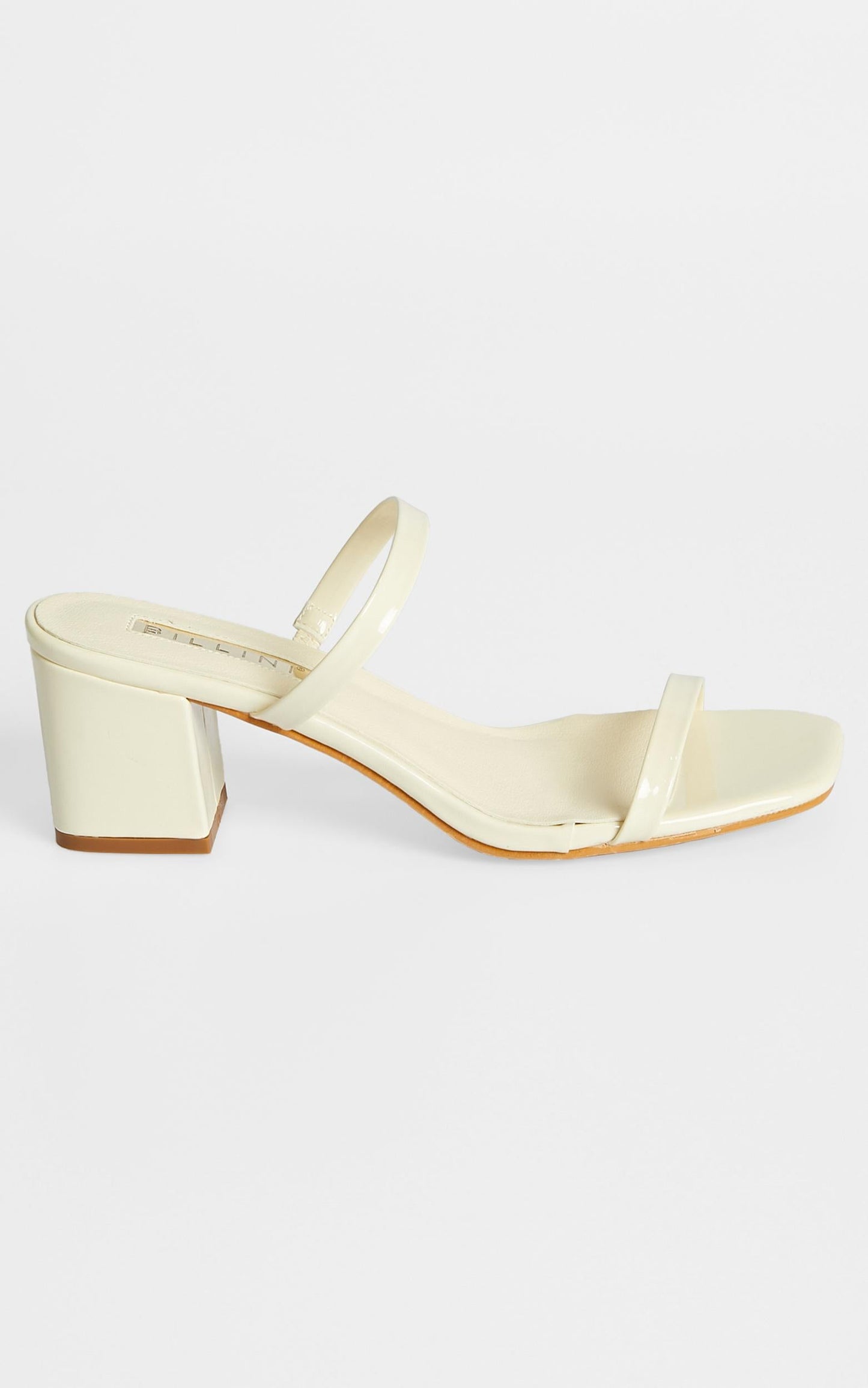 Billini - Dane Heels in Ivory Patent