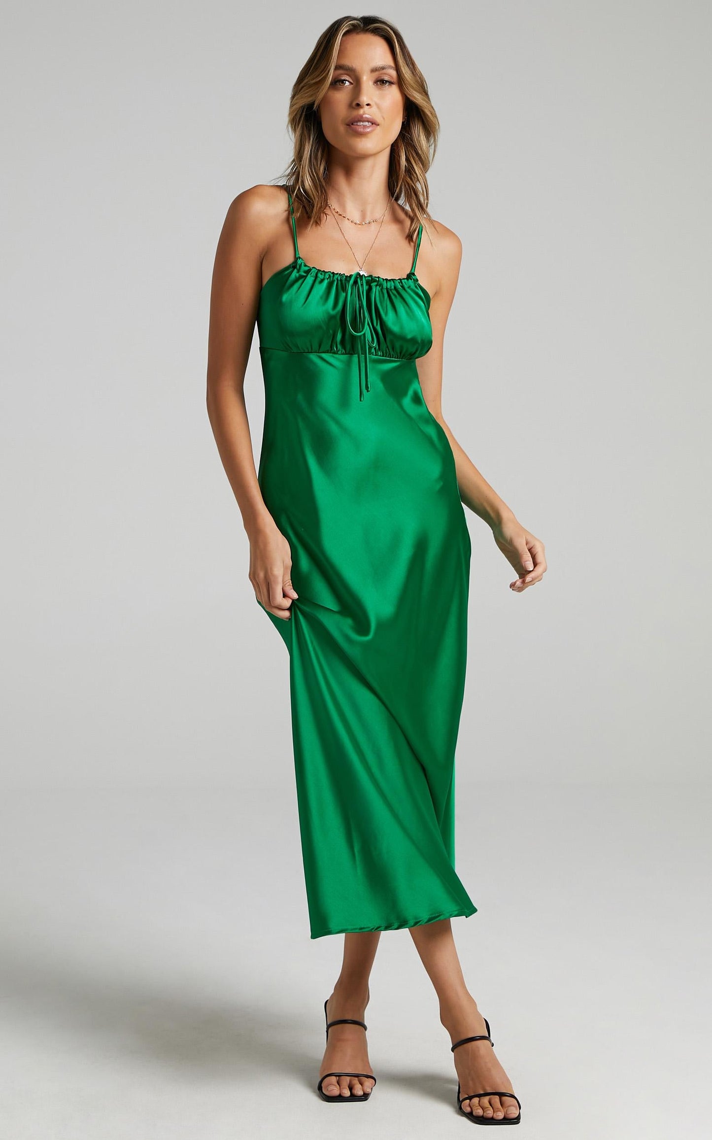 Blakely Dress in Green