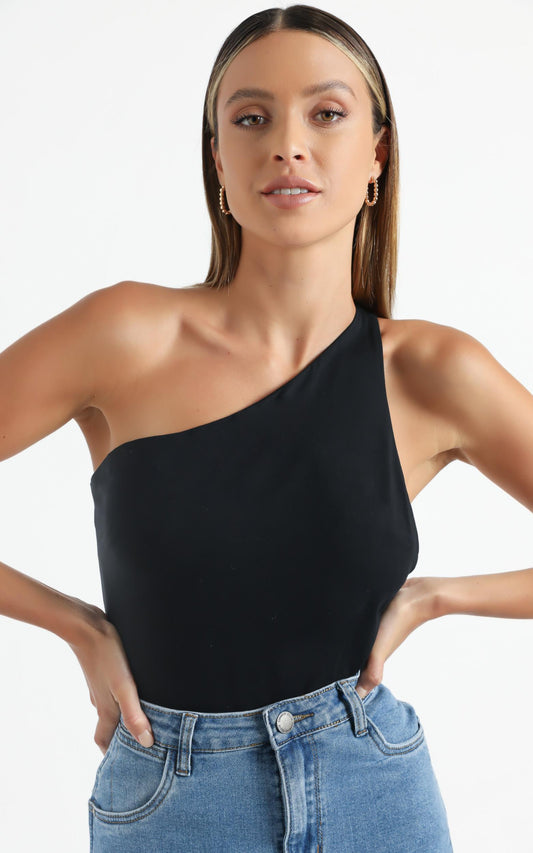 Dianella Bodysuit in Black