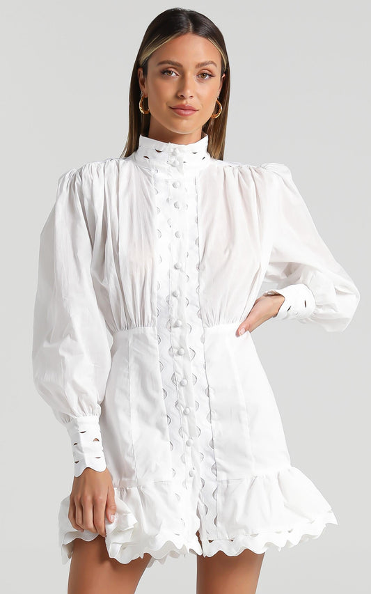 Ferguson Dress in White