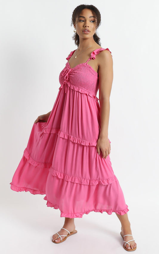 Good For The Soul Dress in Pink