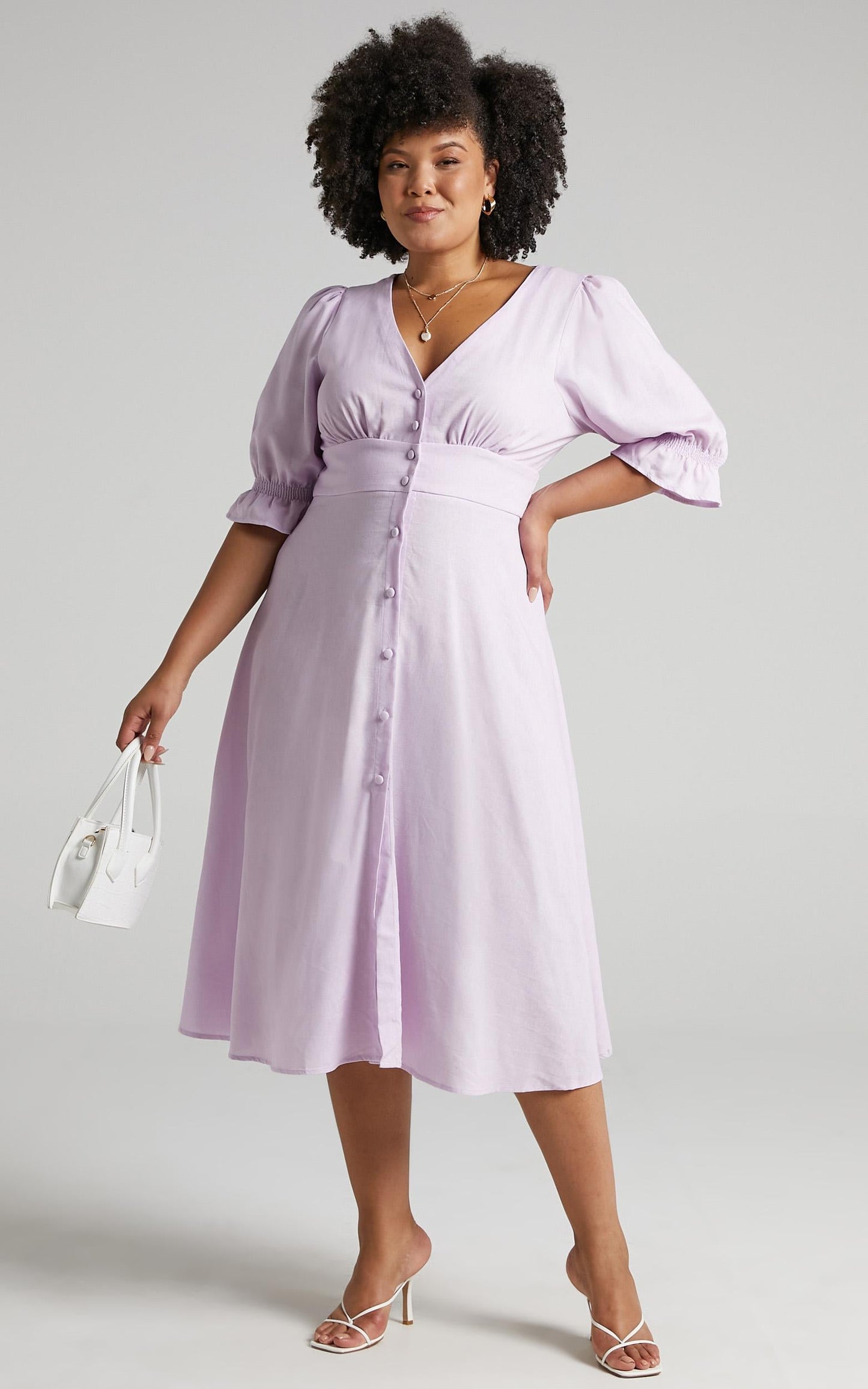 Jaycee Dress in Lilac