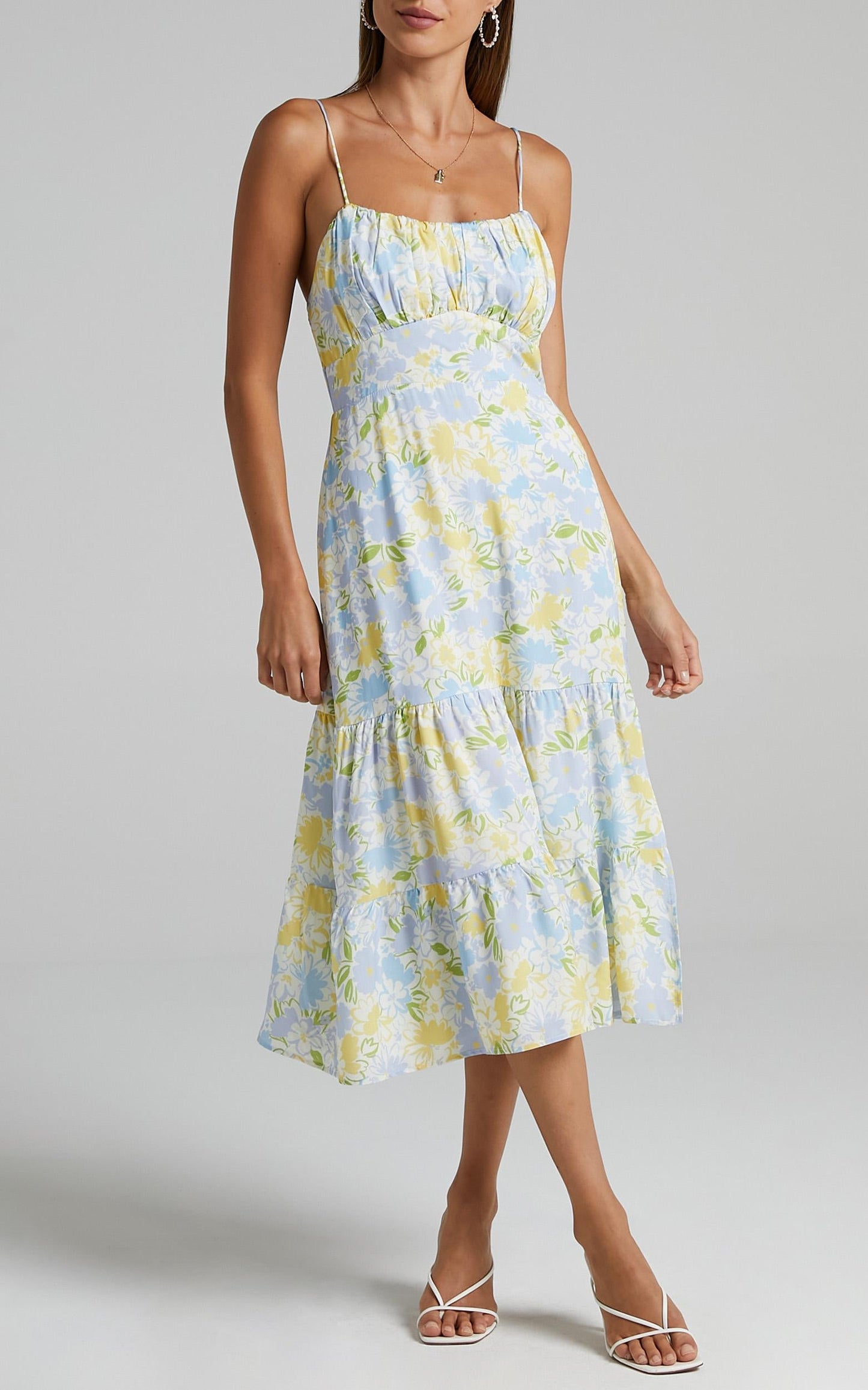 Monaco Dress in Summer Petals