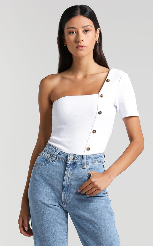 Nanbo Bodysuit in White