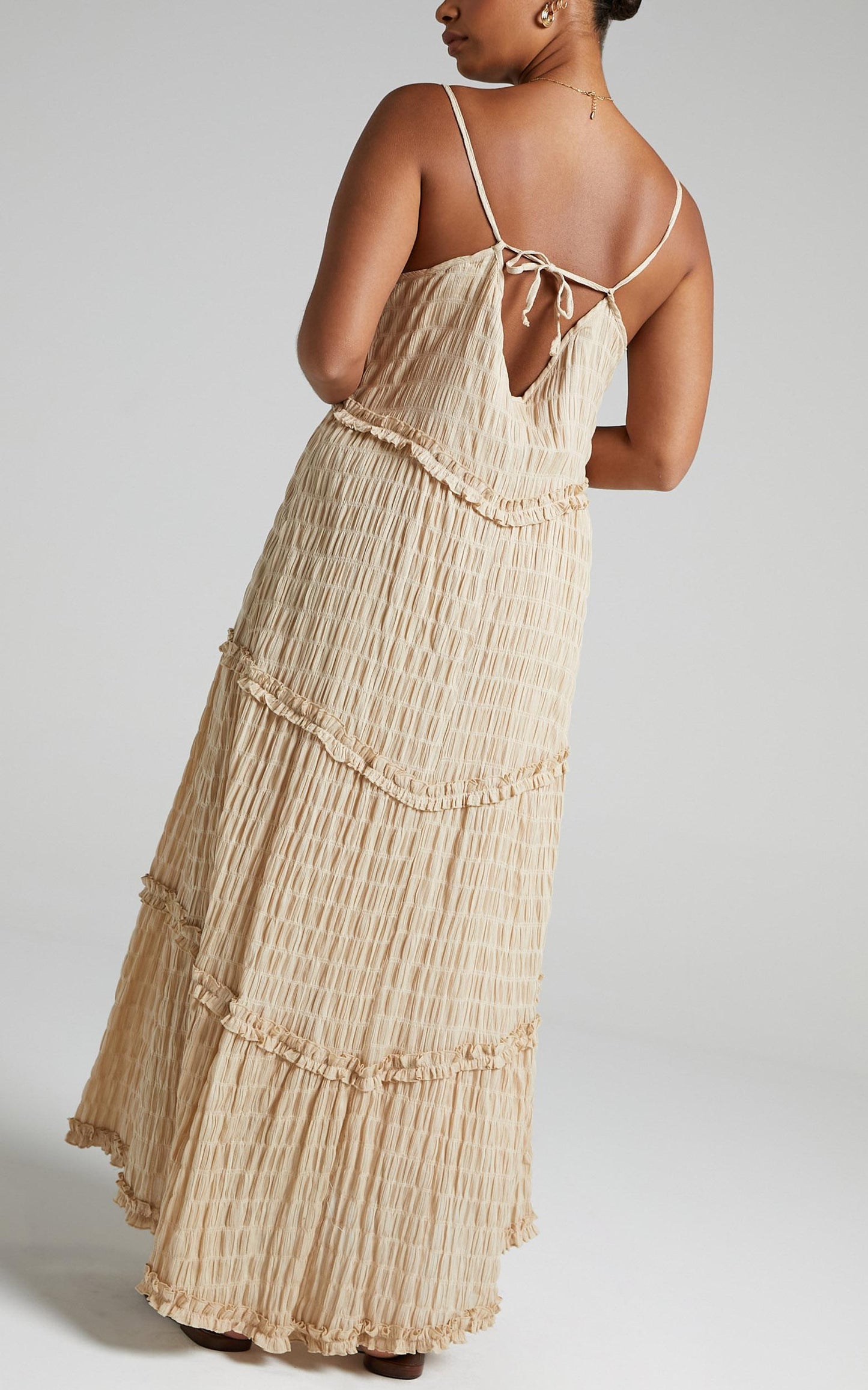 Coastal Breeze Dress in Natural