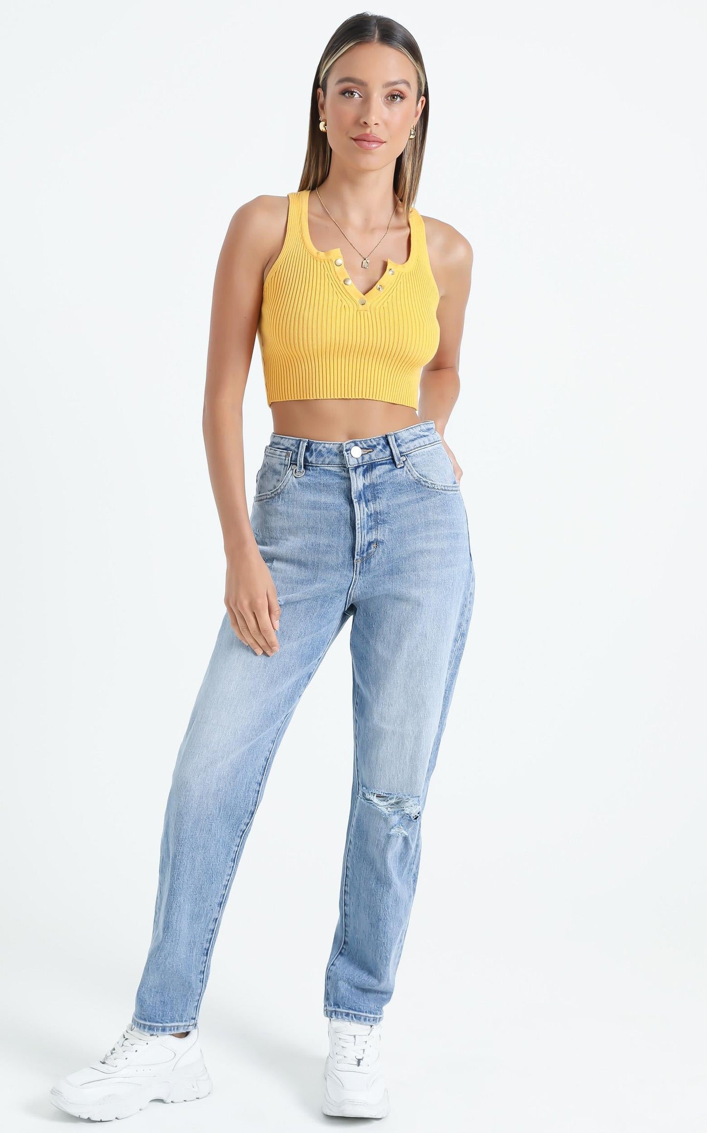 Neuw - Stella Tapered Rip Jean in Matrix