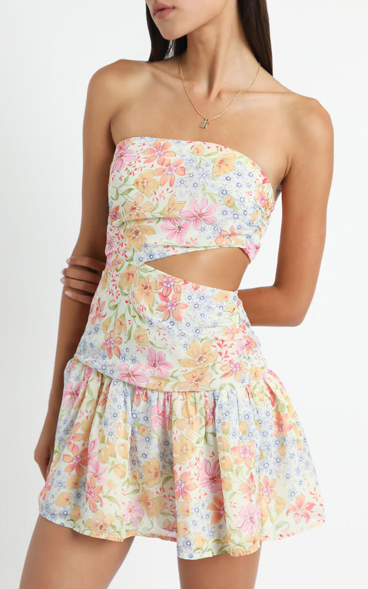 Sazerac Dress in Multi Floral