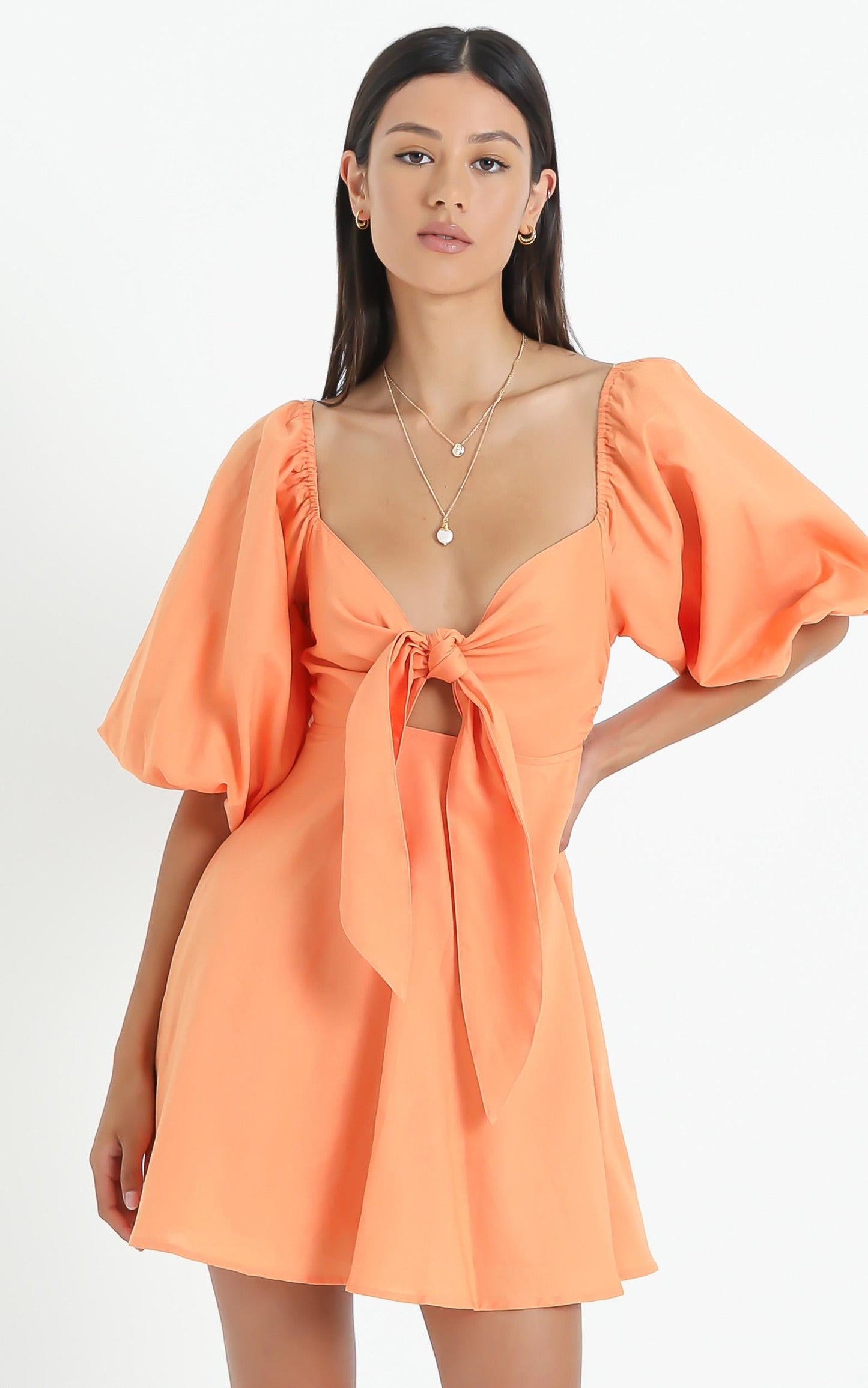 Charlie Holiday - Sonny Dress in Papaya