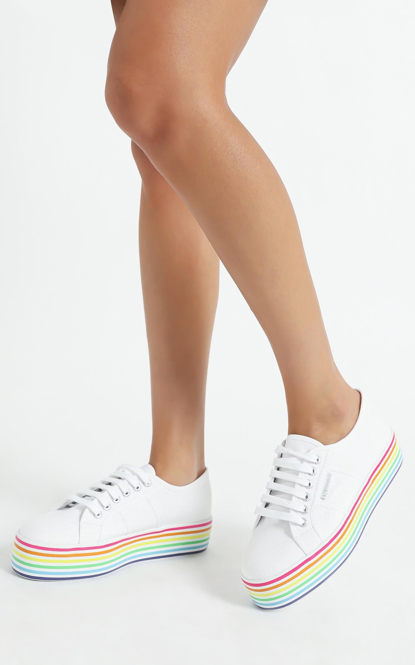 Superga - 2790 Multicolour COTW in white - multicolour
