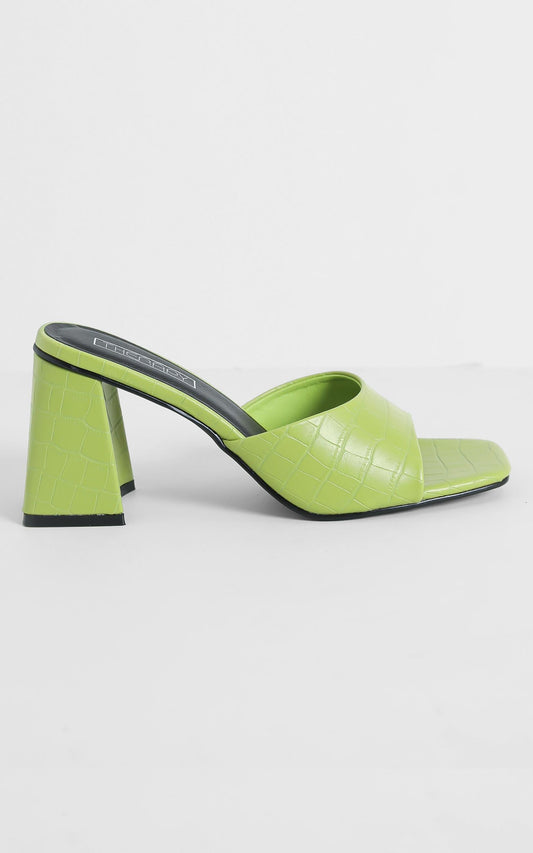 Therapy - Colina Heels in Lime Green