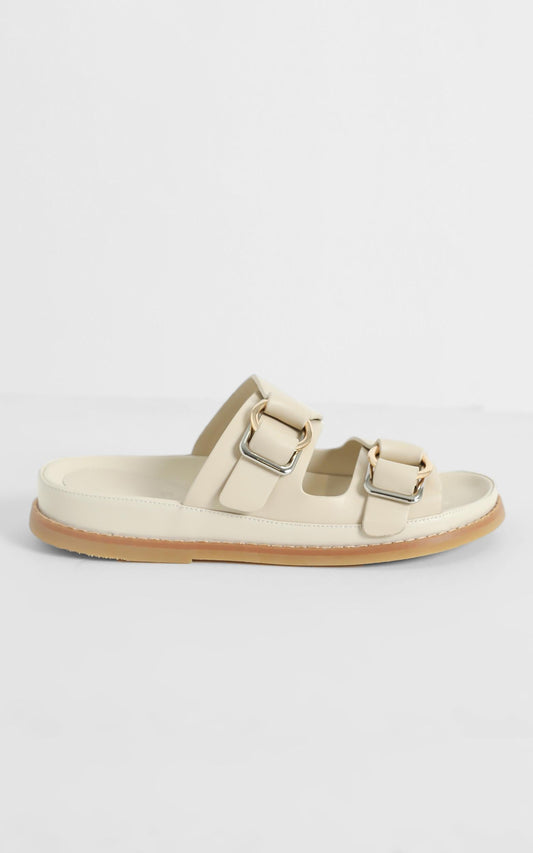 Tony Bianco - Hunter Sandals in Vanilla Capretto