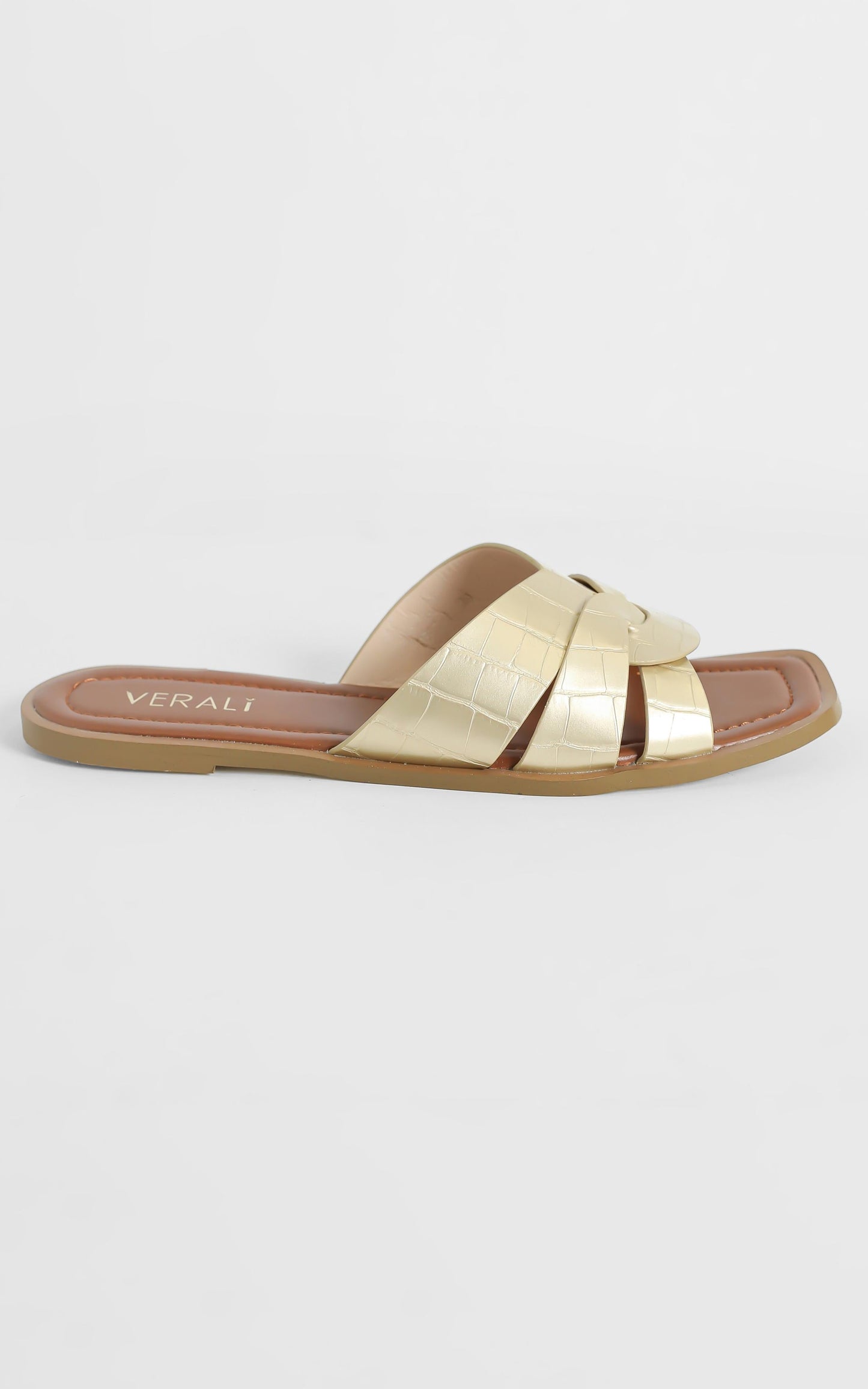 Verali - Glam Sandals in Rose Gold Metallic