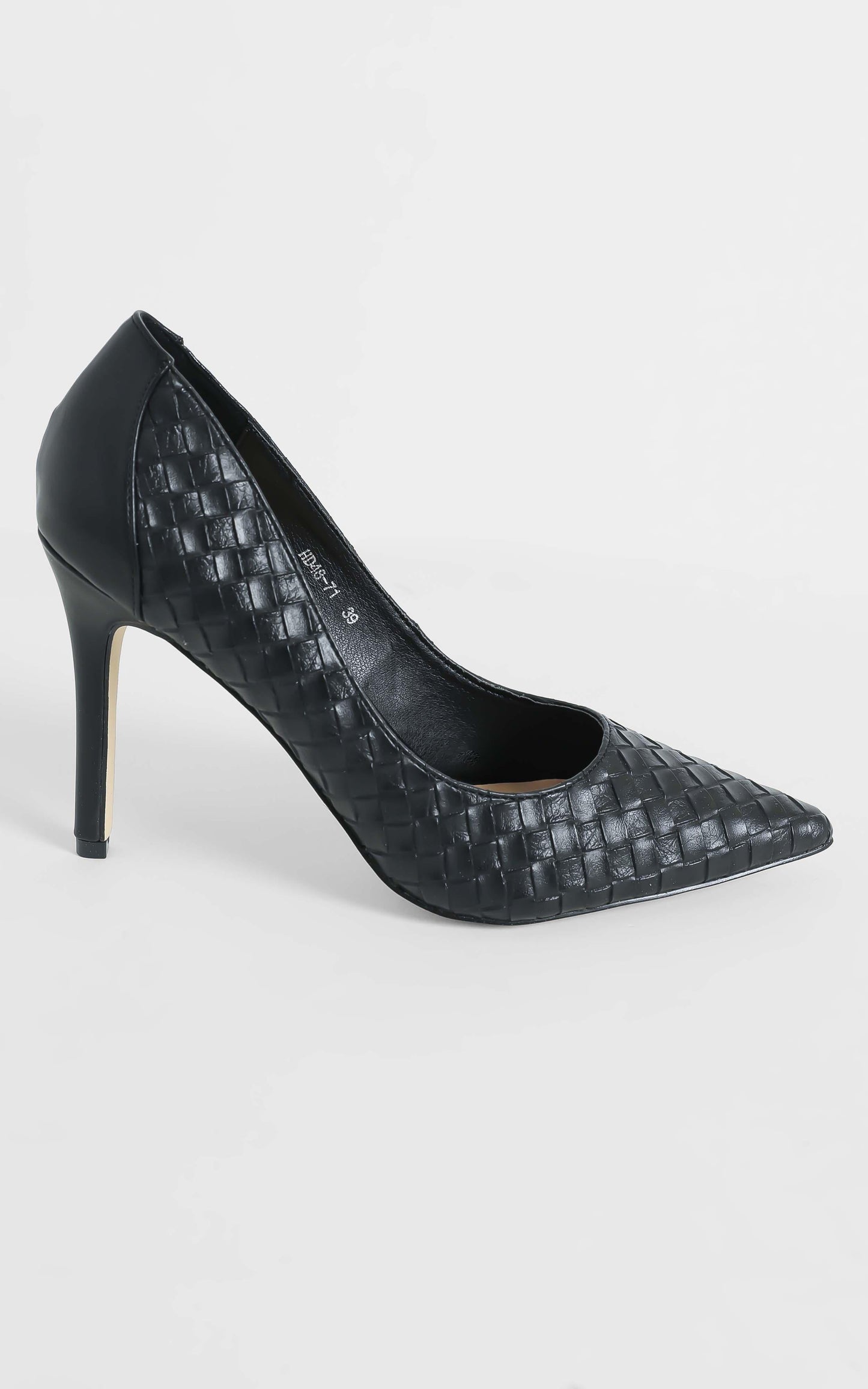 Verali - Huxley Heels in Black Smooth