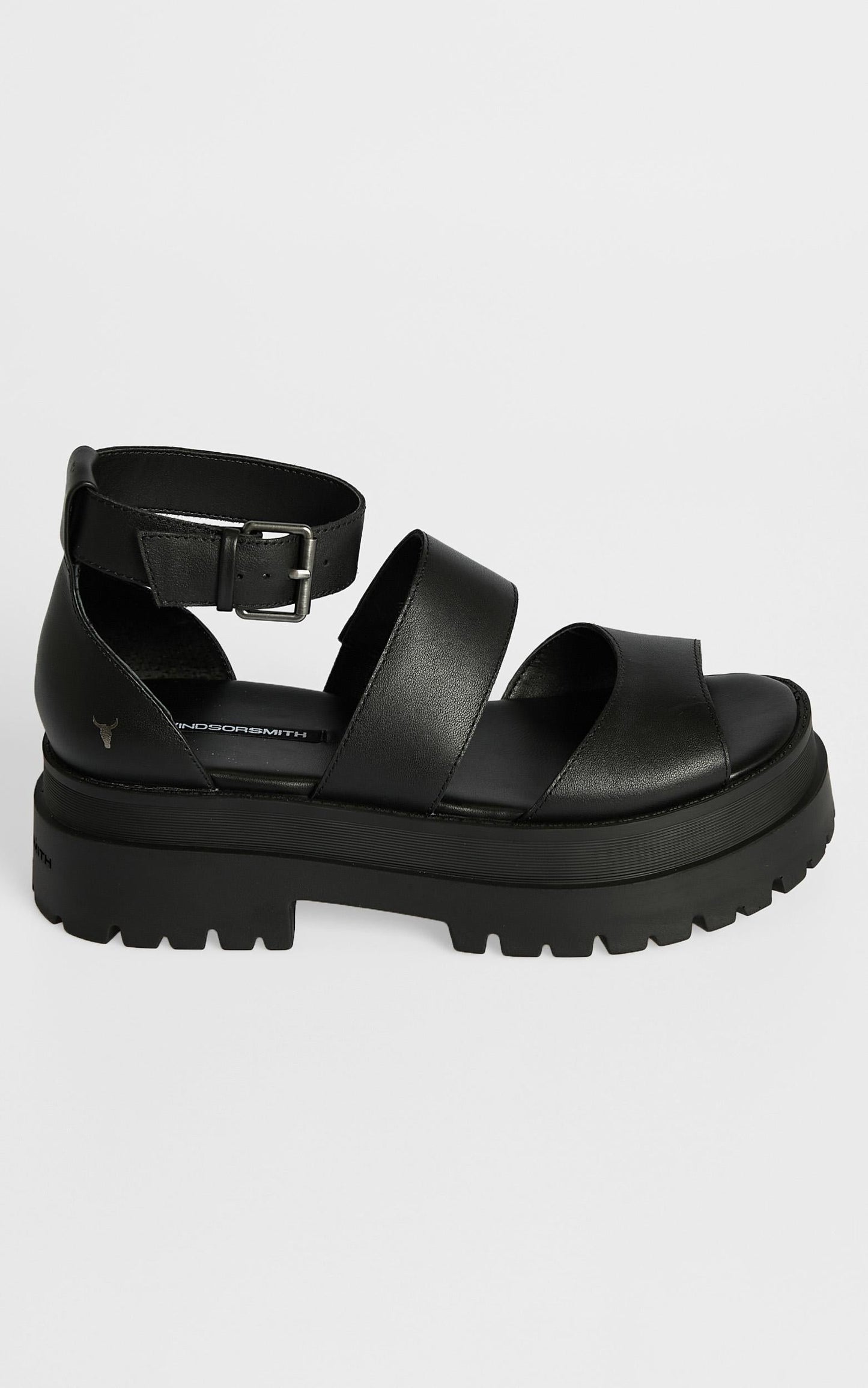 Windsor Smith - Thrilled Sandals in Black Leather