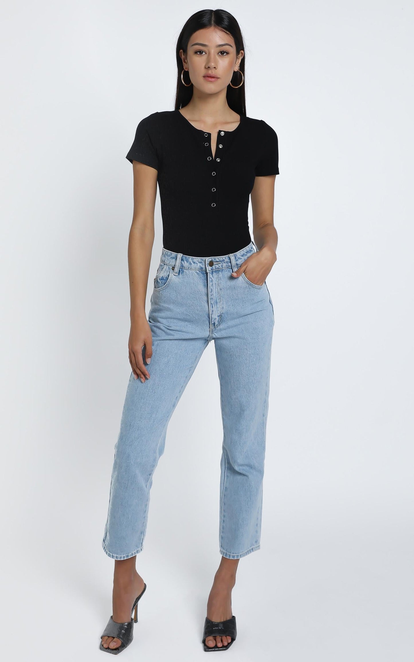Allyson Bodysuit in Black