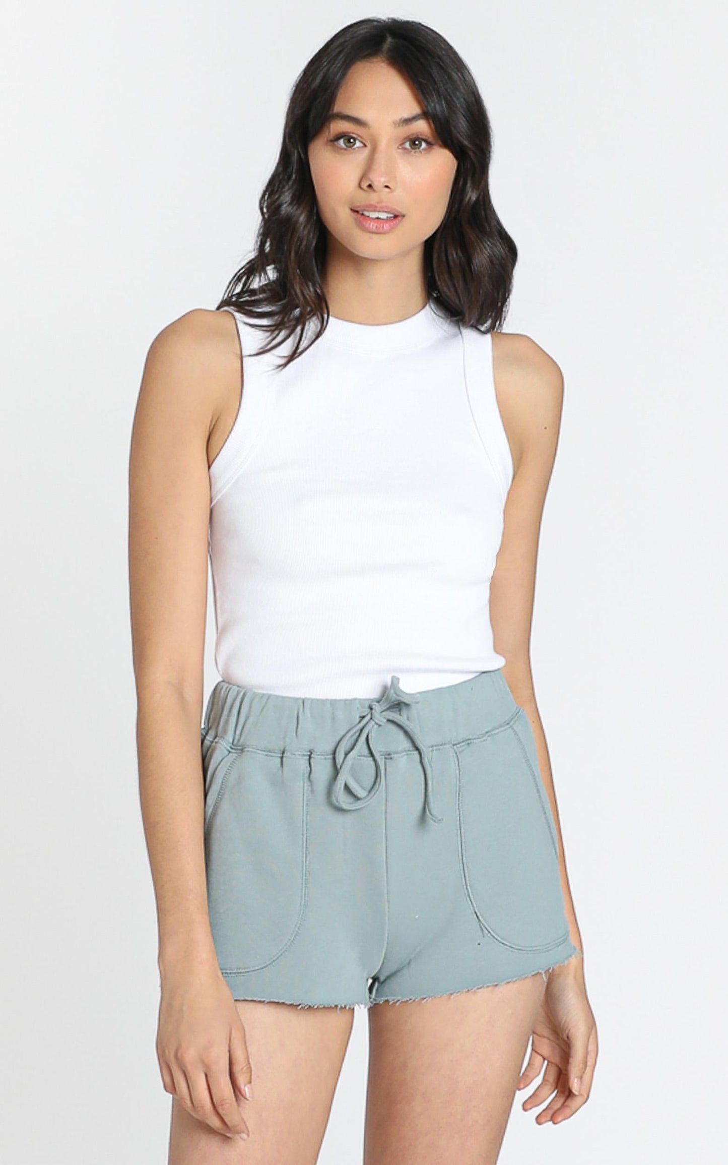 Cloud Nine Shorts in Sage