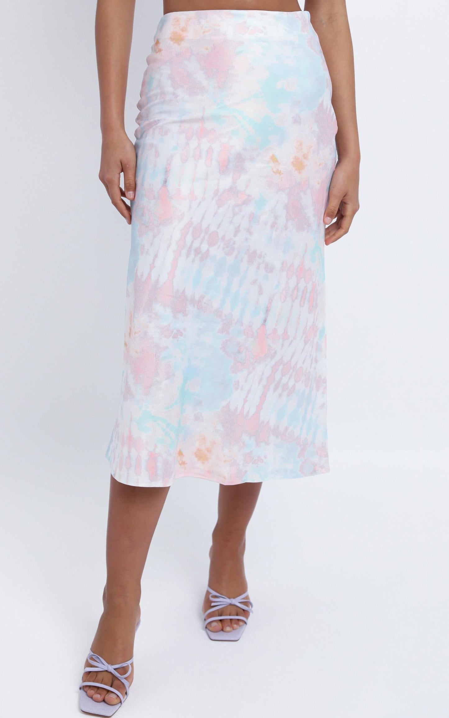 Chamberlain Skirt in Pink Tie Dye