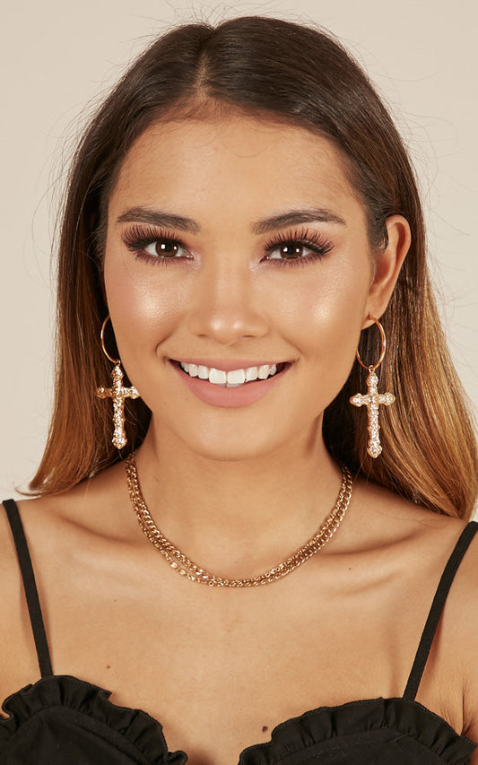 Dont Rush earrings in gold