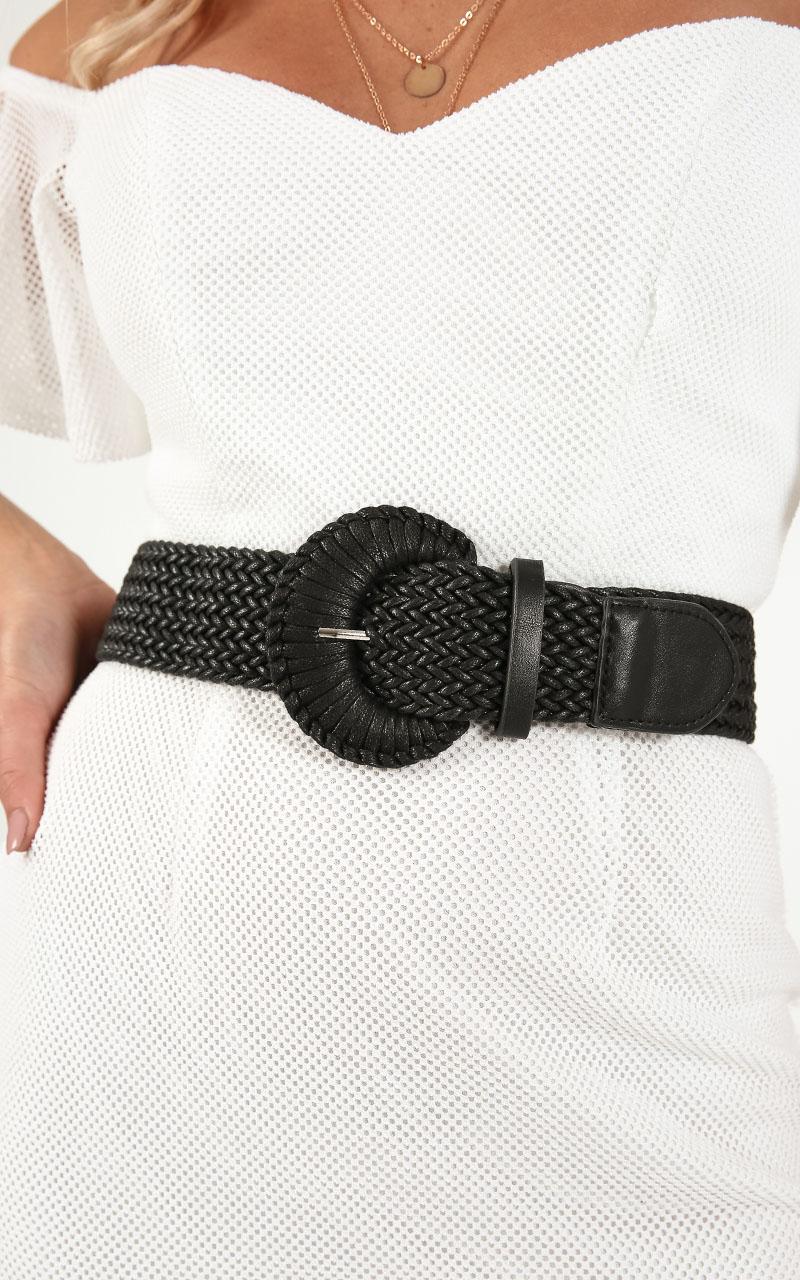 Something On My Mind Belt In Black