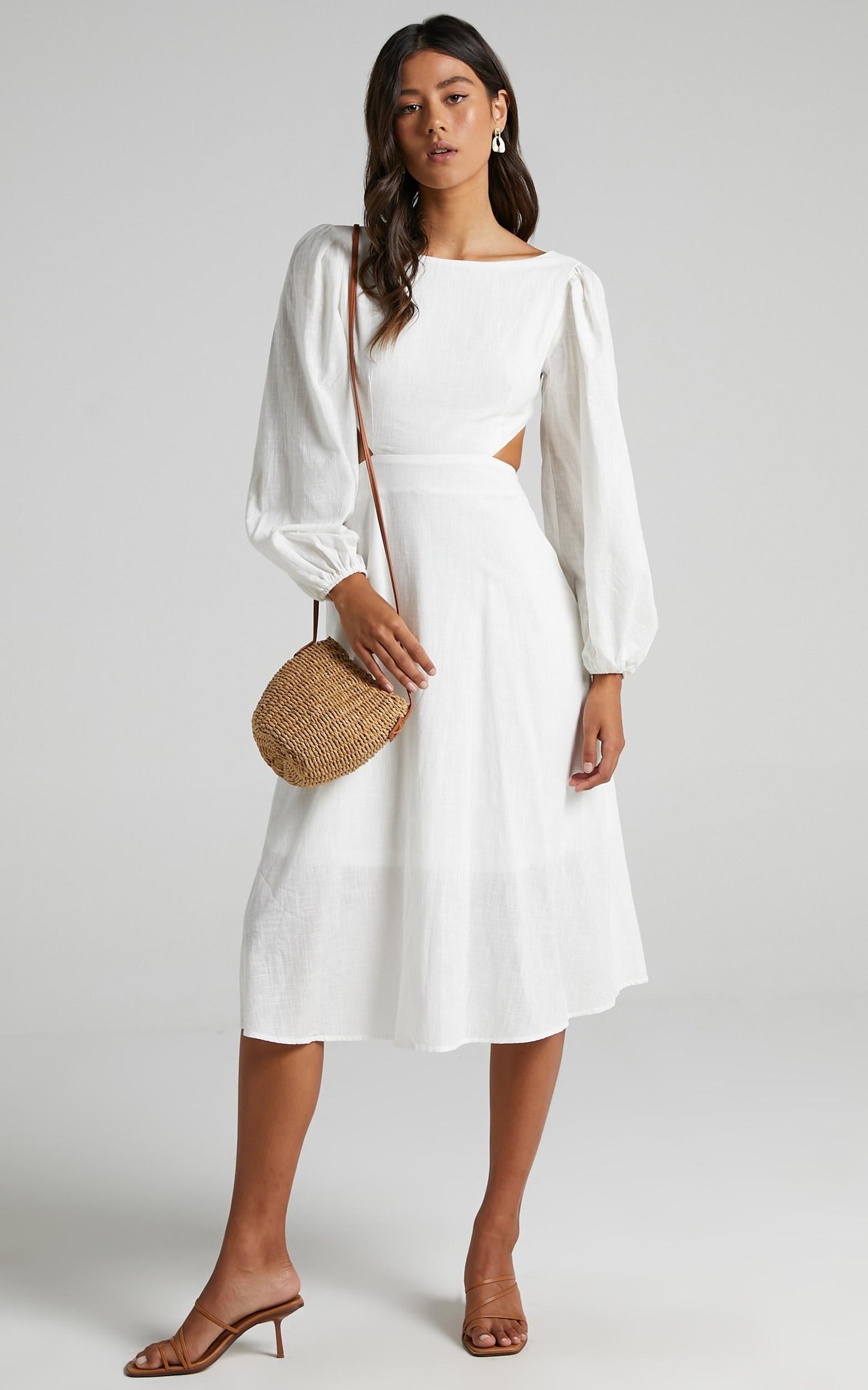 Yvonne Dress in White