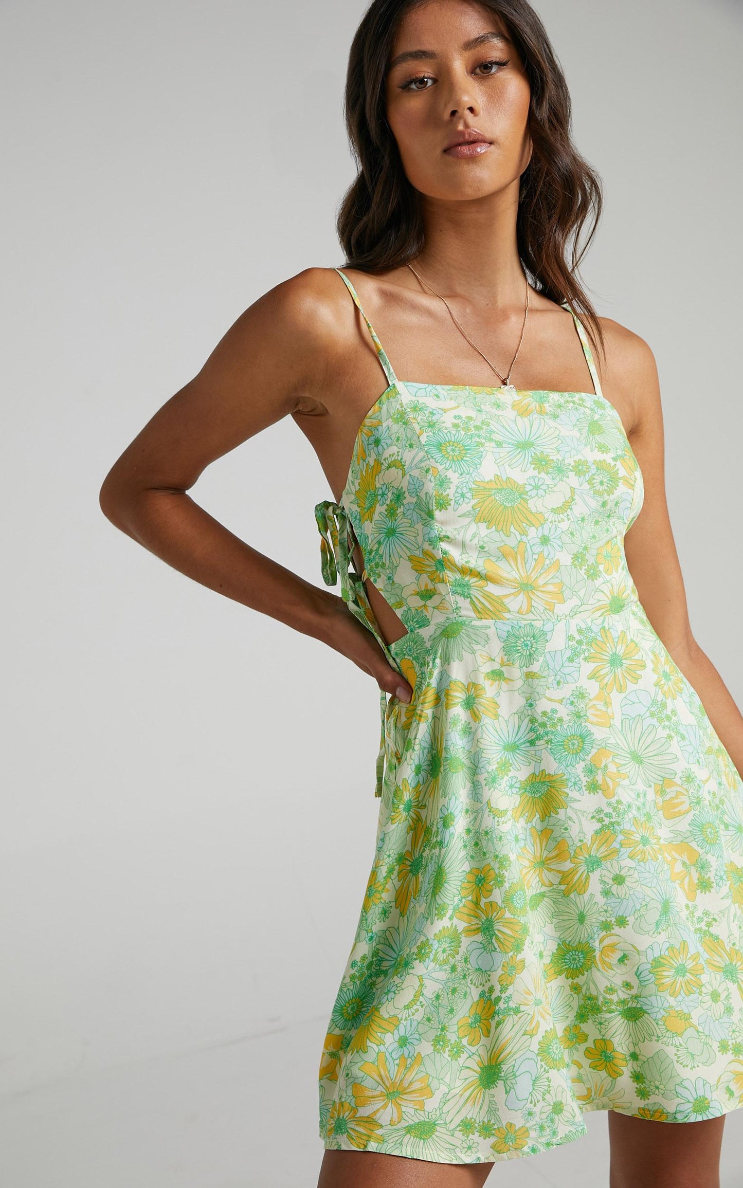 Moneta Dress in Fresh Floral