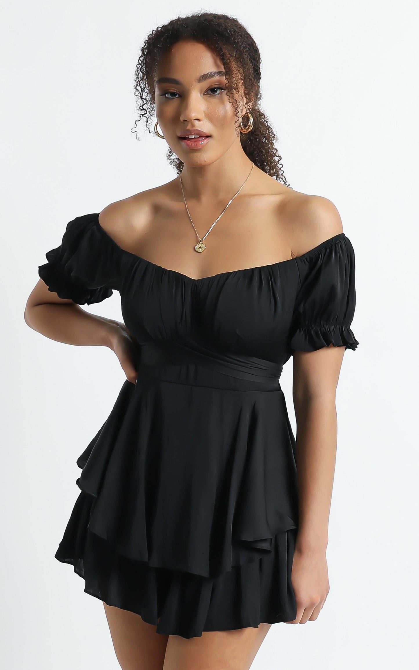 Asha Playsuit in Black