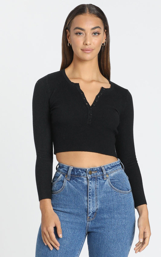 Faylinn Top in Black