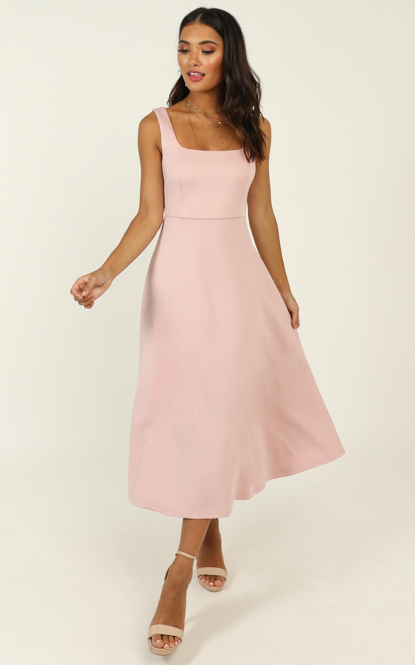 When I love Dress In Blush