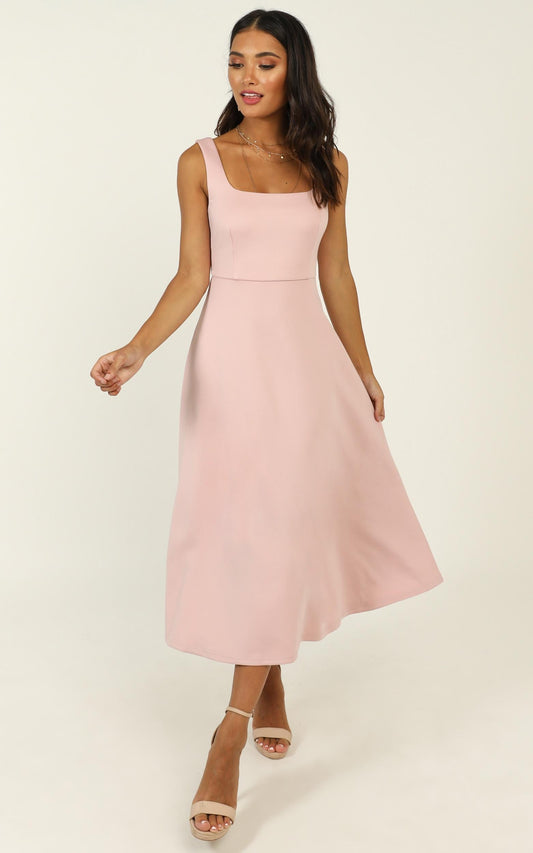 When I love Dress In Blush