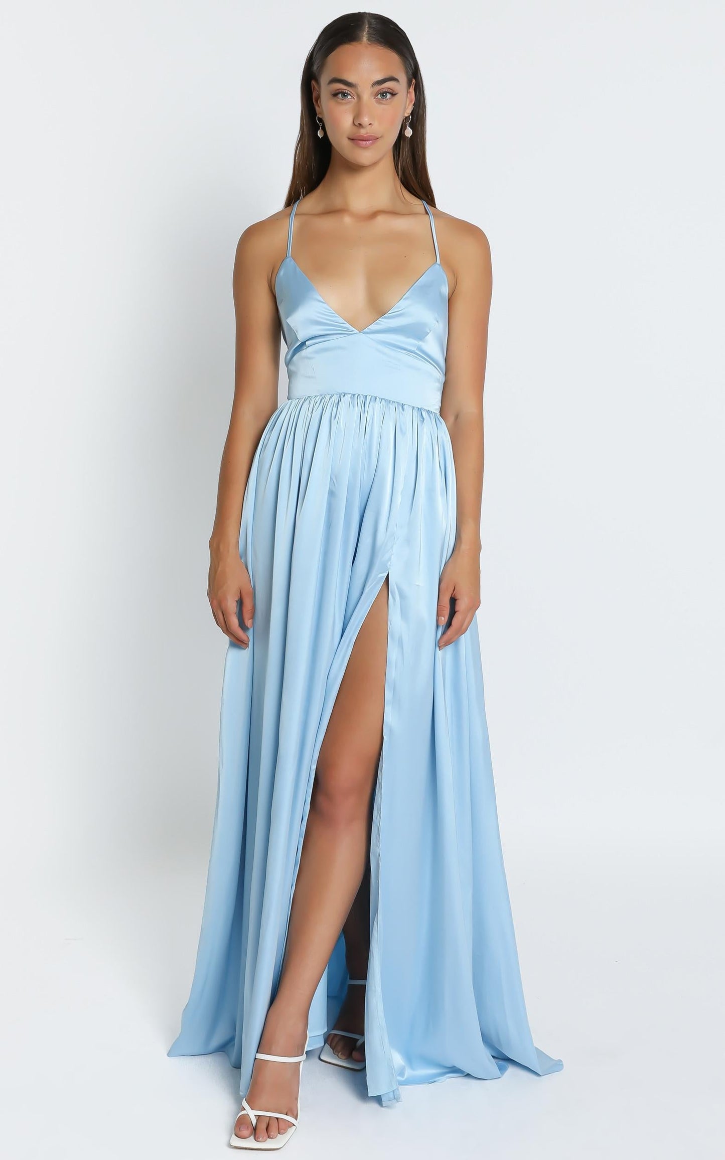 I Want The World To Know Dress in Light Blue