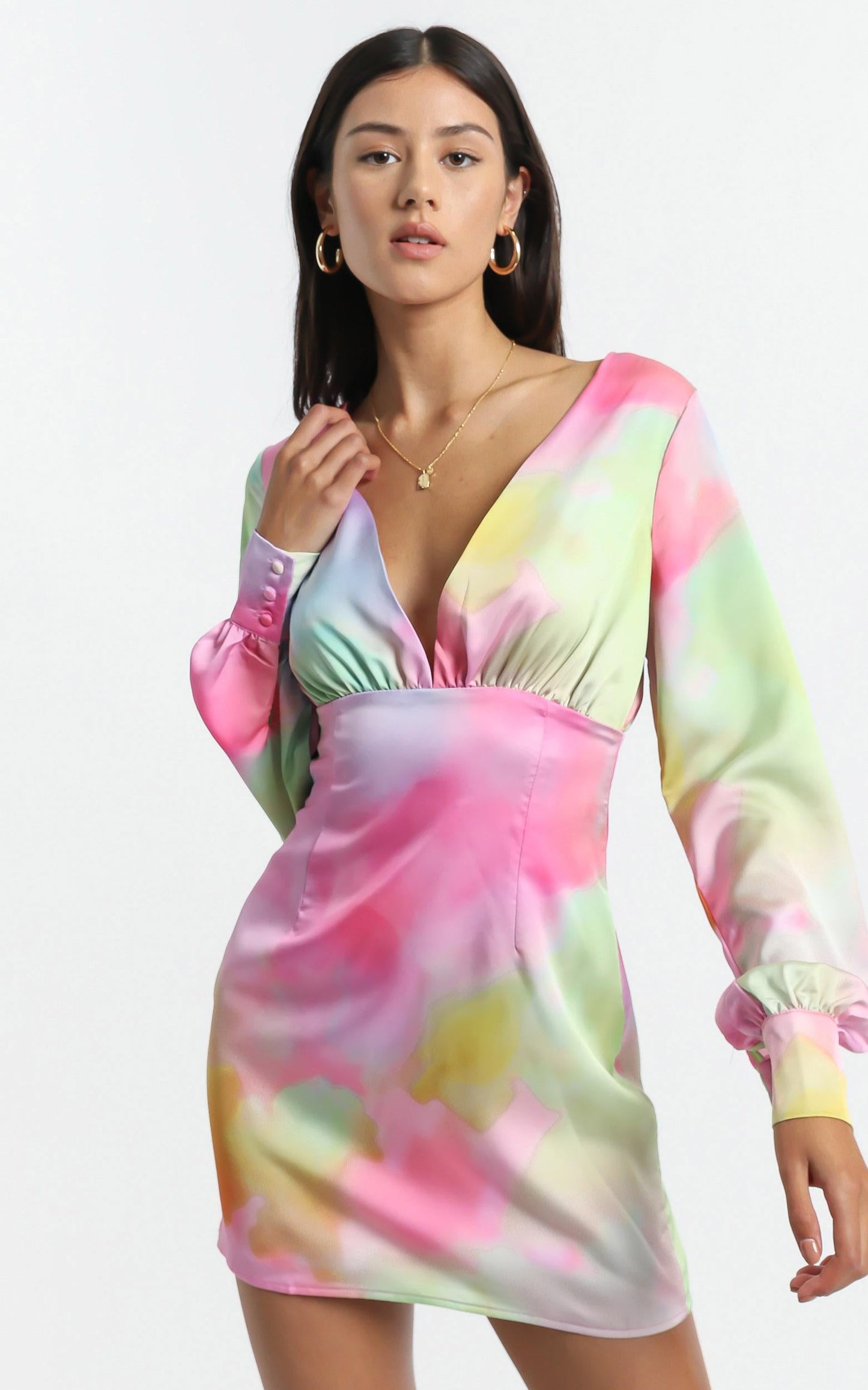 Esma Dress in Marble