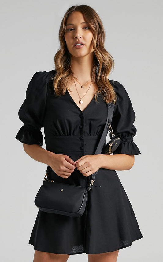 Tayla Dress in Black