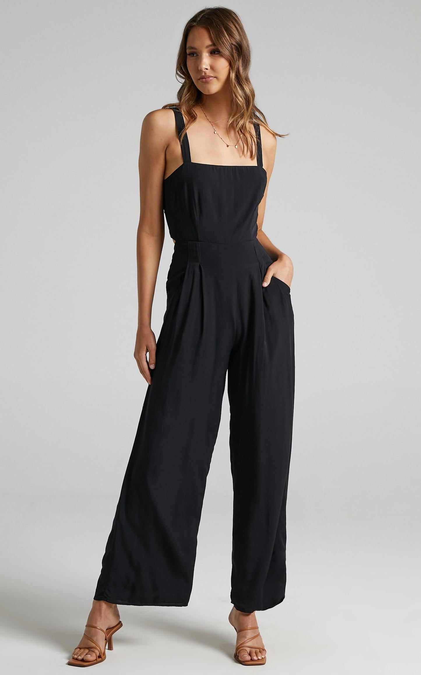 Island Living Jumpsuit in Black