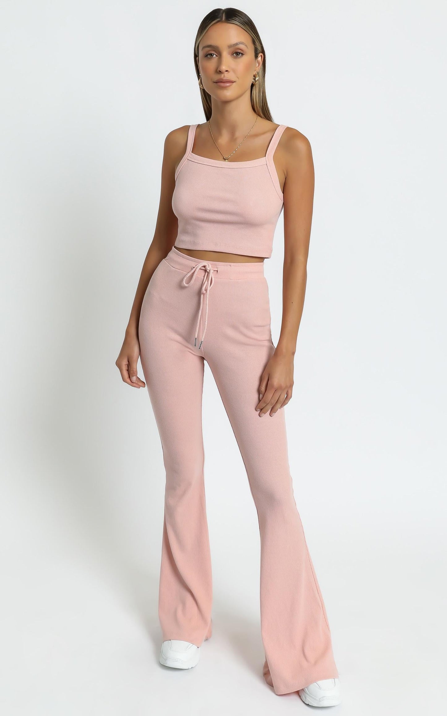Abelia Two Piece Set In Blush
