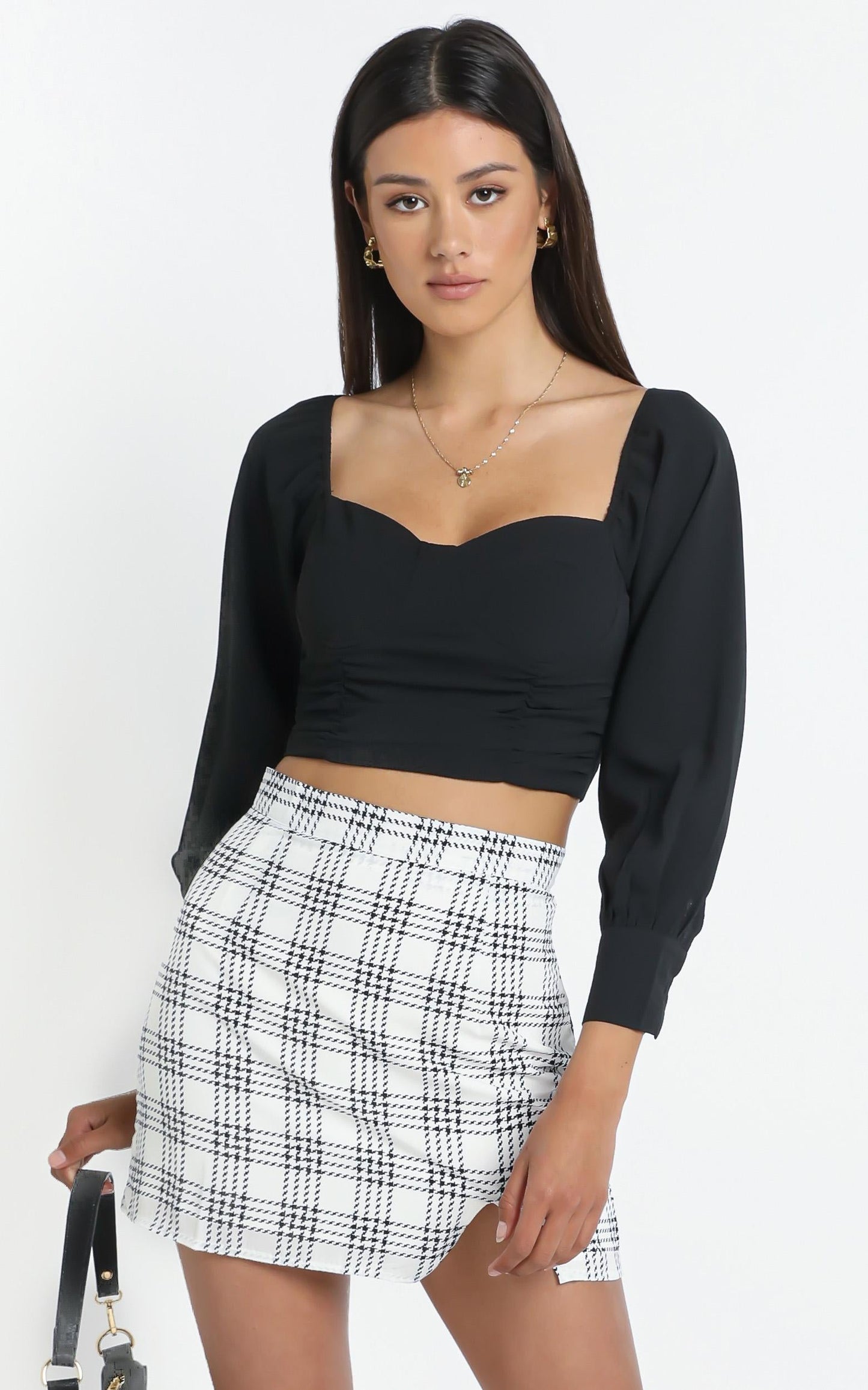 Amber Top in Black