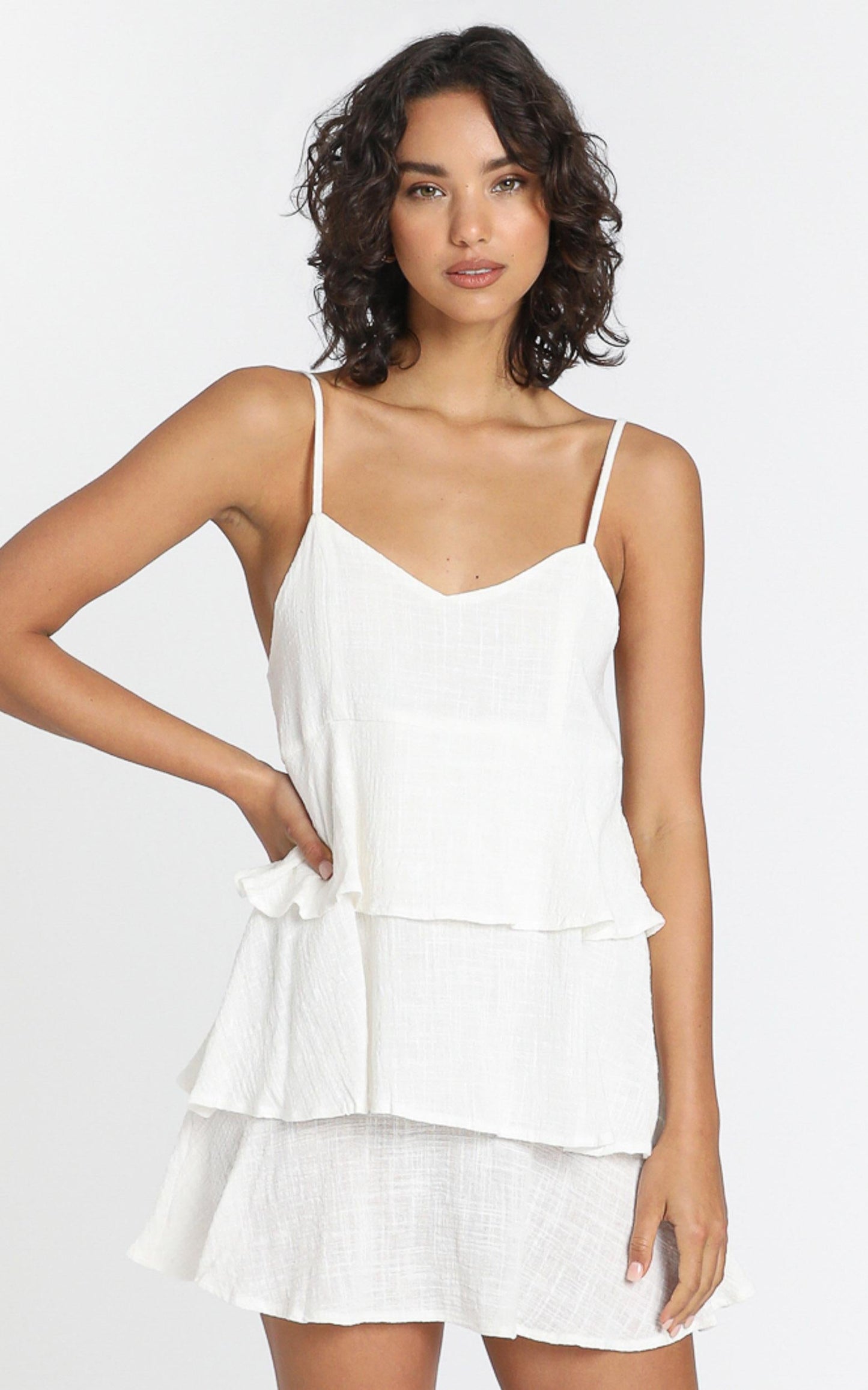 Angelica Dress in White