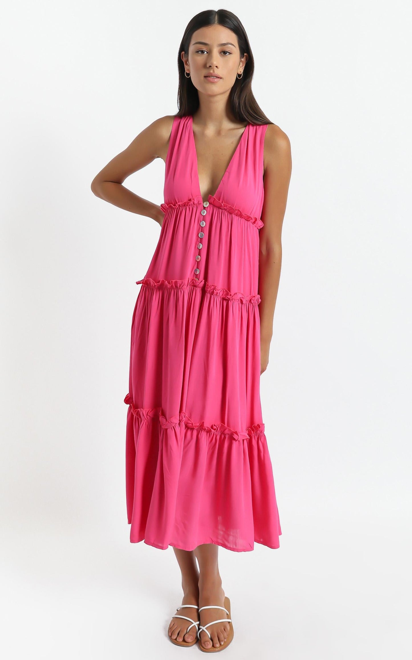 Arlana Dress in Pink