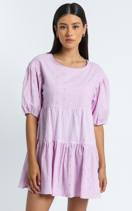 August Dress in Lilac