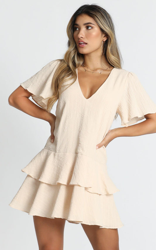 Bahama Baby Dress in Beige