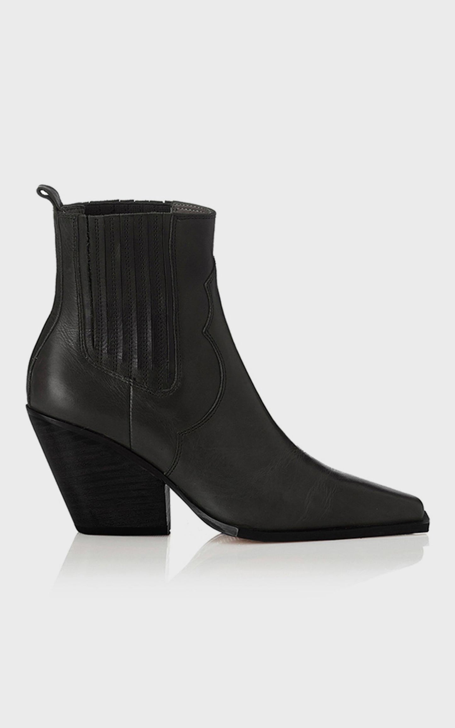 Alias Mae - Belle Boots in Black Burnished
