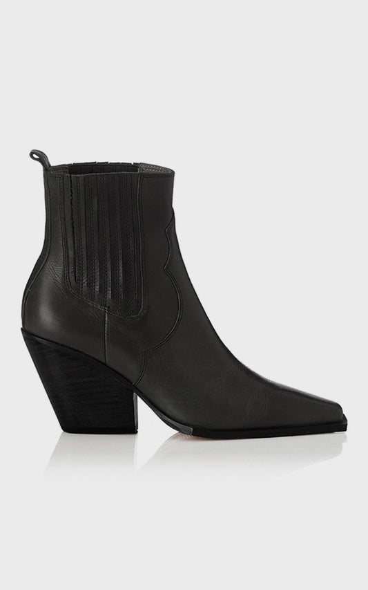 Alias Mae - Belle Boots in Black Burnished