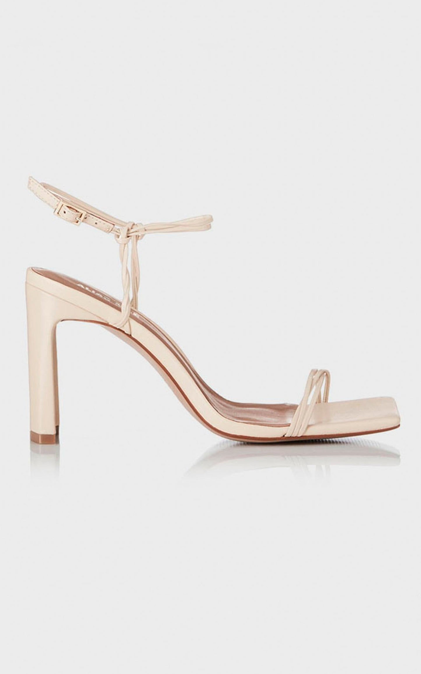 Alias Mae - Camellia Heels in Bone Leather
