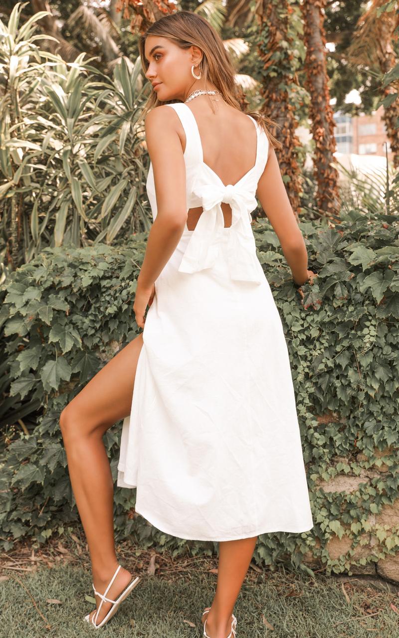 Circus Show Dress In White