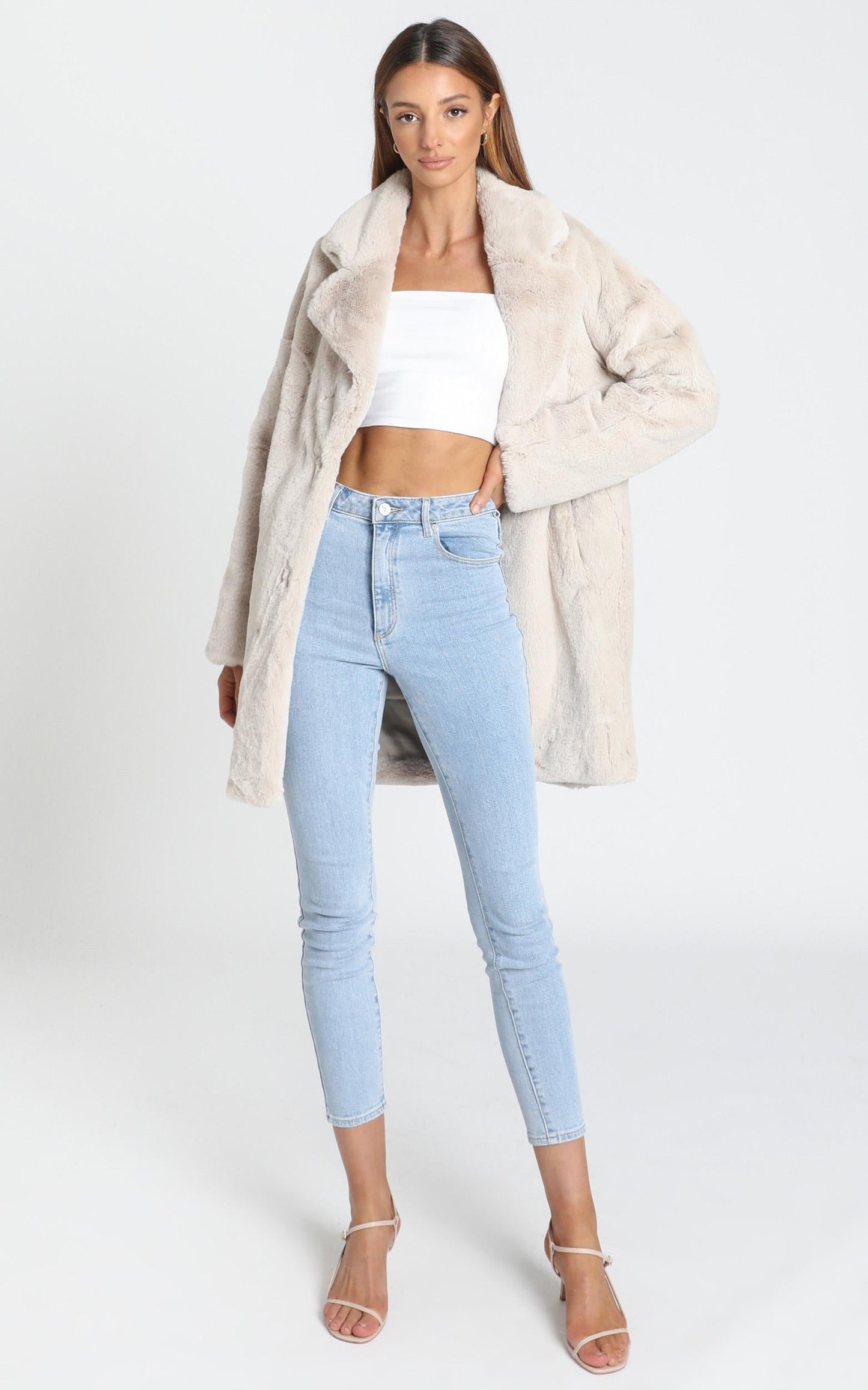 Cosy Coat in Cream
