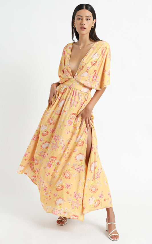 Ella Dress in Tuscan Spring