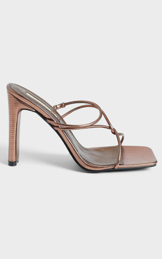 Billini - Emmah Heels in Bronze Scale