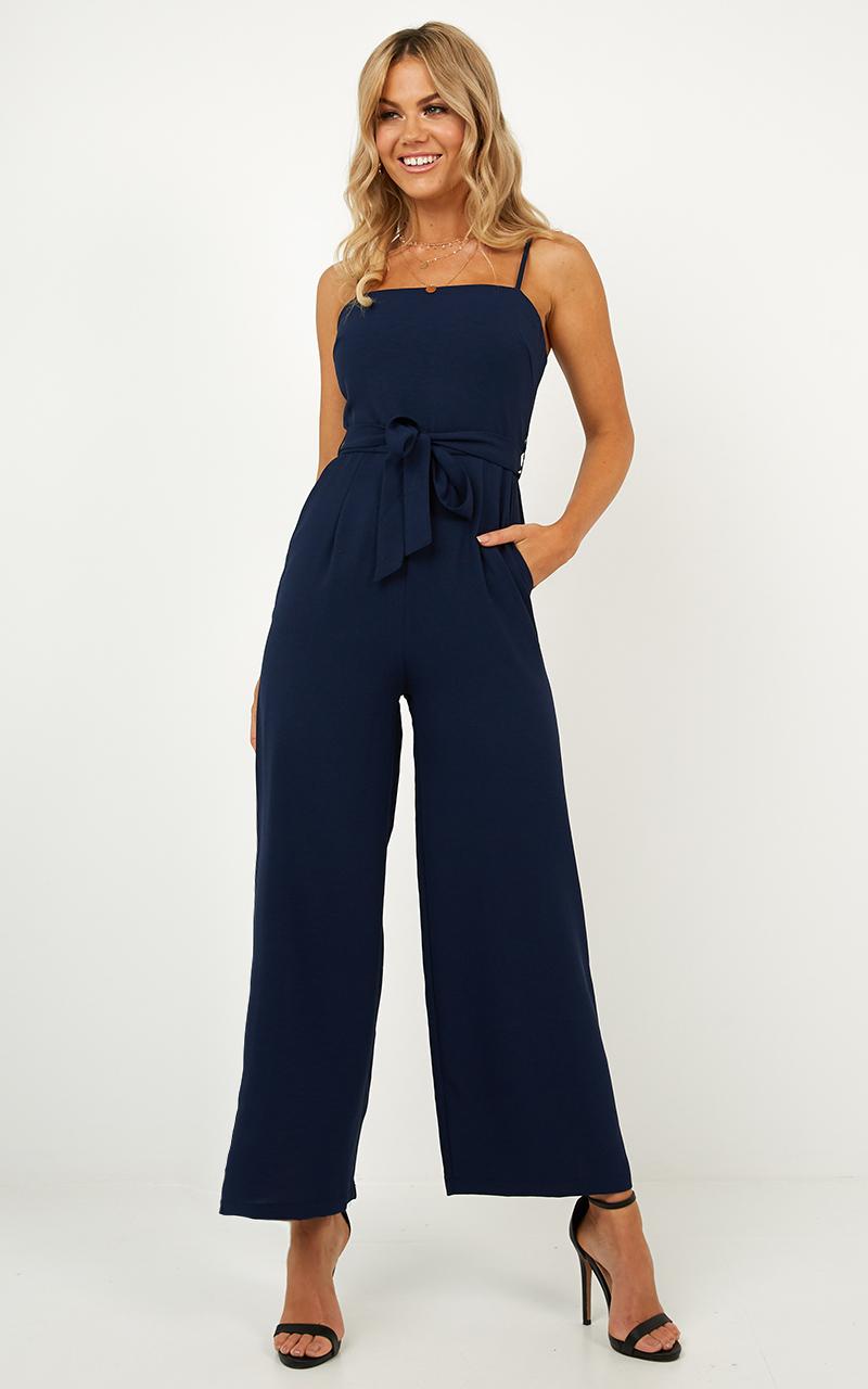 Full Throttle Jumpsuit In Navy